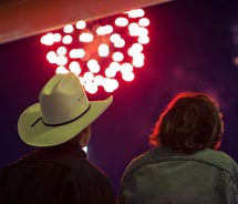 The Calgary Stampede will feature a huge fireworks show. // © 2012 Calgary Stampede